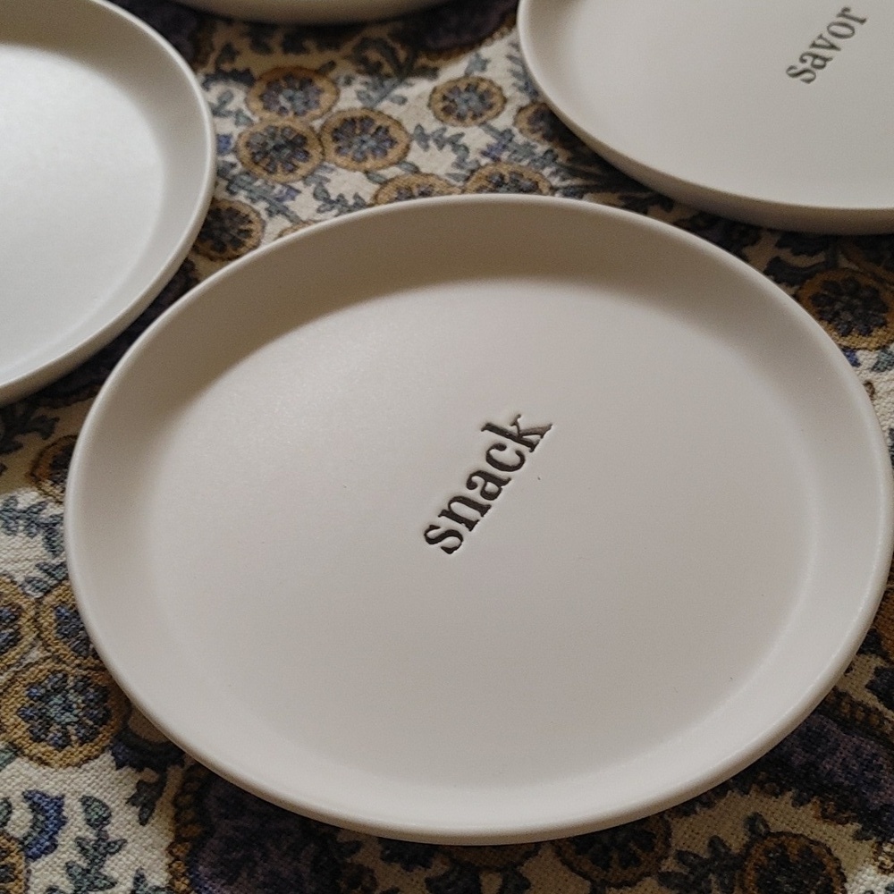 NIB Santa Barbara Design Studio 4 Luncheon Plates w Description